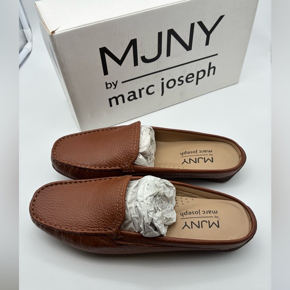 Marc Joseph Shoes - New with box MJNY  Marc Joseph briarwood court cognac grainy leather shoes